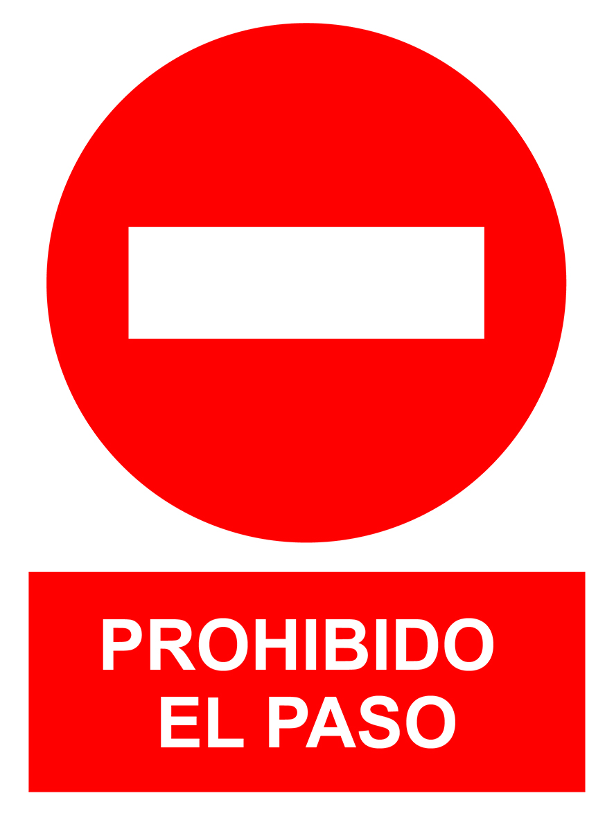 SEÑAL PROHIBIDO