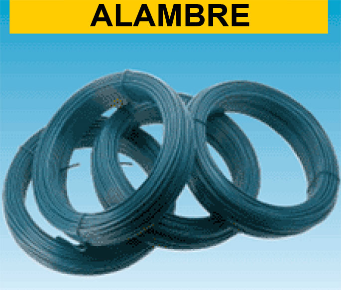 ALAMBRE PLASTIFICADO VERDE