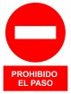 SEÑAL PROHIBIDO